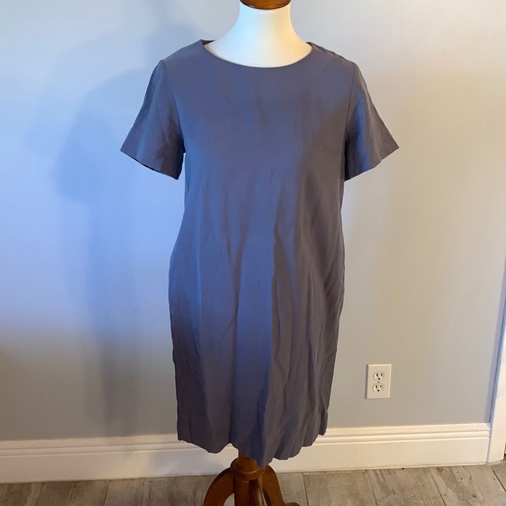 [COS] Gray Short Sleeve Dress - Size 6